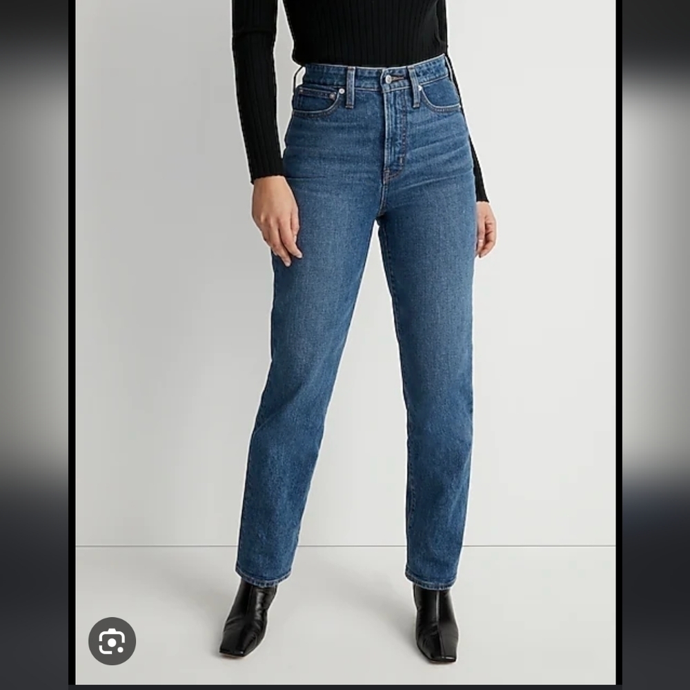 Made well Curvy Perfect Vintage Straight Jean 33 TALL